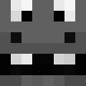 hollow Minecraft head